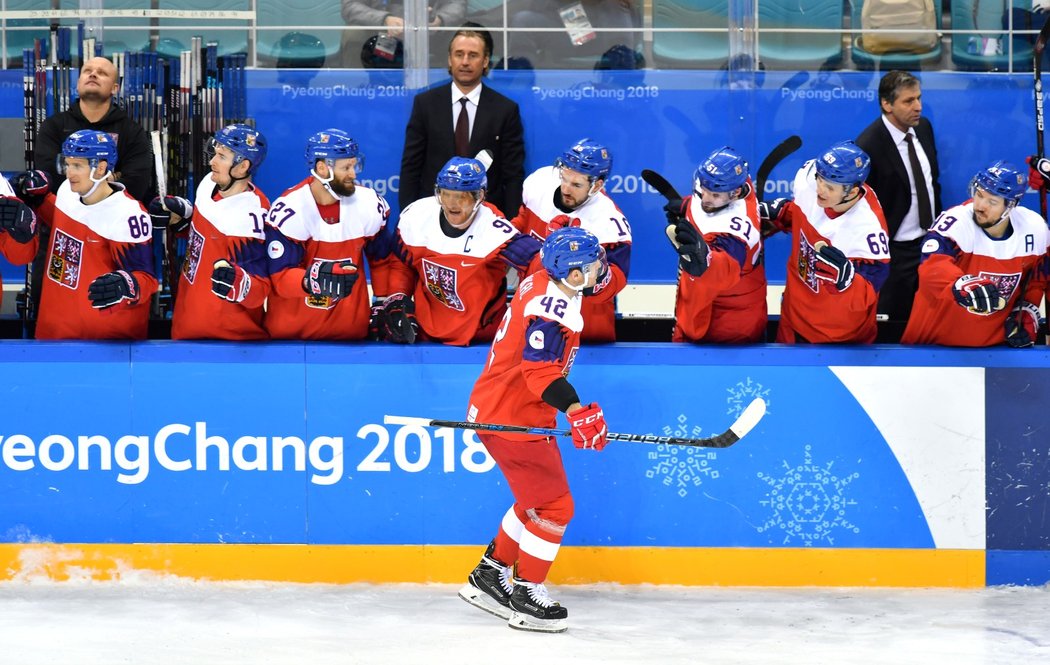 Čeští hokejisté na ZOH 2018 v Pchjončchangu