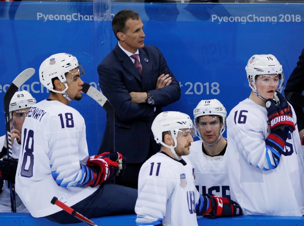 Američany vede na olympiádě kouč Tony Granato