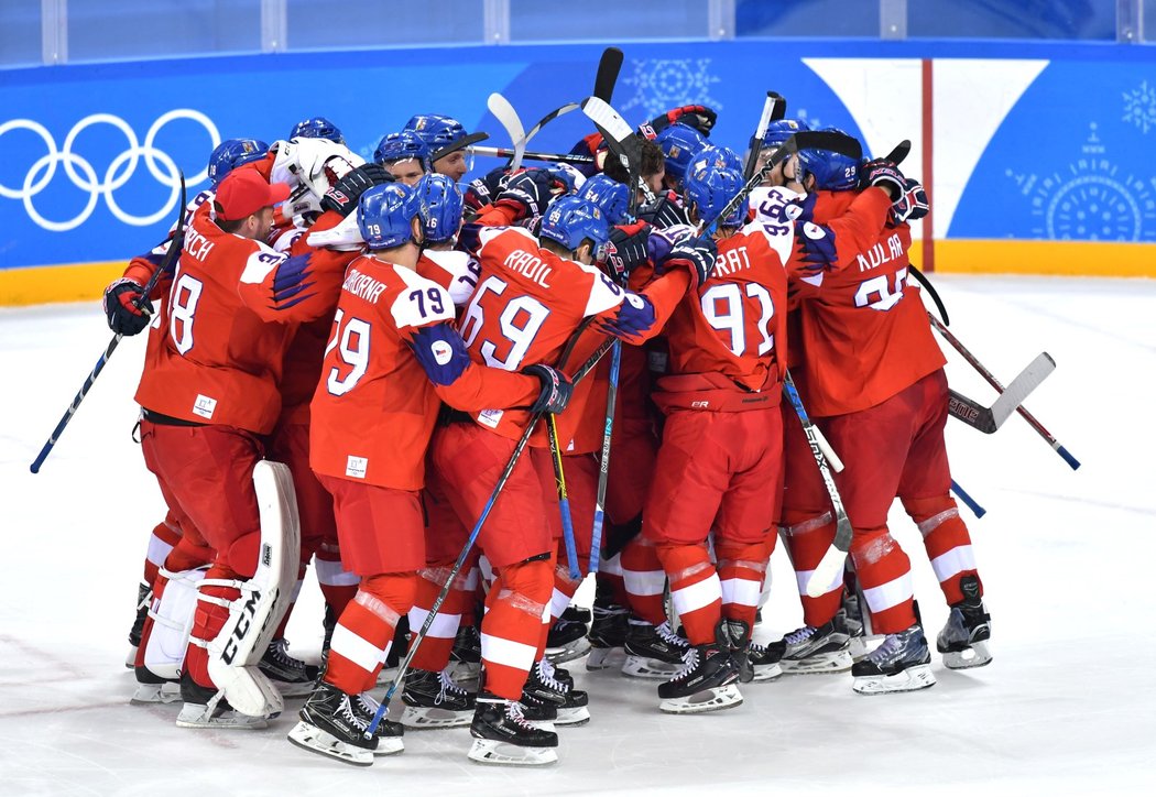 Čeští hokejisté na ZOH 2018 v Pchjončchangu