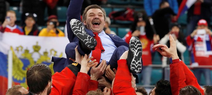 Oleg Znarok to dokázal! Sbornou dovedl k olympijskému zlatu po 26 letech