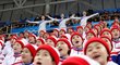 I Severní Korea má své cheerleaders, které fandili domácímu výběru proti Čechům