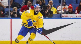 Nezkušený? Nevadí. Se Švédy jede na ZOH 17letý Dahlin, favorit draftu NHL