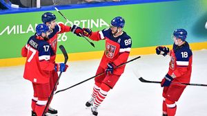 Česko - Dánsko 3:2. Vydřená výhra, vyčníval jen Nečas. Na Kanadu to ale stačit nebude Česko - Dánsko 3:2. Vydřená výhra, vyčníval jen Nečas. Na Kanadu to ale stačit nebude