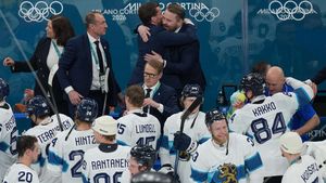 Bronz pro Finsko, Slováci jsou bez medaile. Dost krutý výsledek, litoval kapitán Bronz pro Finsko, Slováci jsou bez medaile. Dost krutý výsledek, litoval kapitán