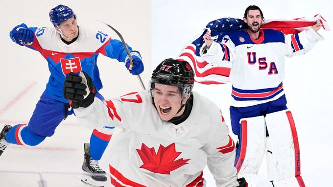 NEJ hráči olympiády: gólman psal historii, Slafkovský držel Slováky i dítě budoucnosti NEJ hráči olympiády: gólman psal historii, Slafkovský držel Slováky i dítě budoucnosti