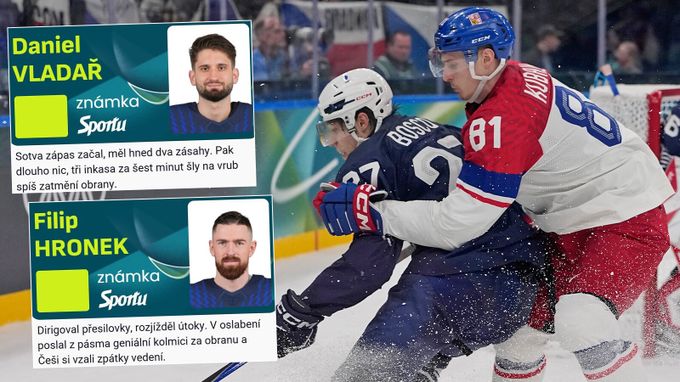 ZNÁMKY Česka: Hronek dirigoval, Špačkovy útočné rejdy. Kubalík jako vítr, ale bez efektu ZNÁMKY Česka: Hronek dirigoval, Špačkovy útočné rejdy. Kubalík jako vítr, ale bez efektu