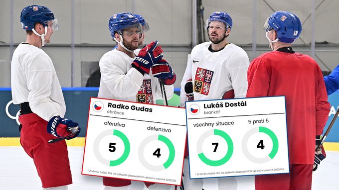 Jakou formu si do Milána přivezli čeští borci z NHL? Nejlepší známku mají dva Jakou formu si do Milána přivezli čeští borci z NHL? Nejlepší známku mají dva