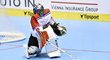 Čeští hokejbalisté prohráli na domácím mistrovství světa v Pardubicích se Spojenými státy americkými 2:3 po samostatných stříleních