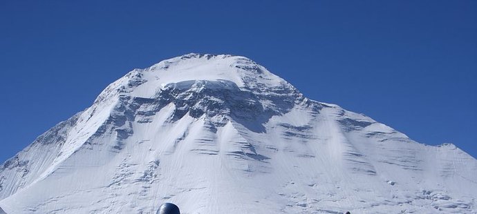 Himalájský vrchol Dhaulaghirí