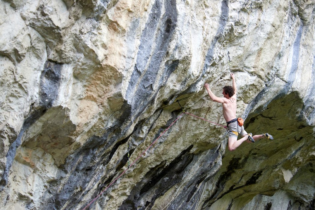 Lezec Adam Ondra