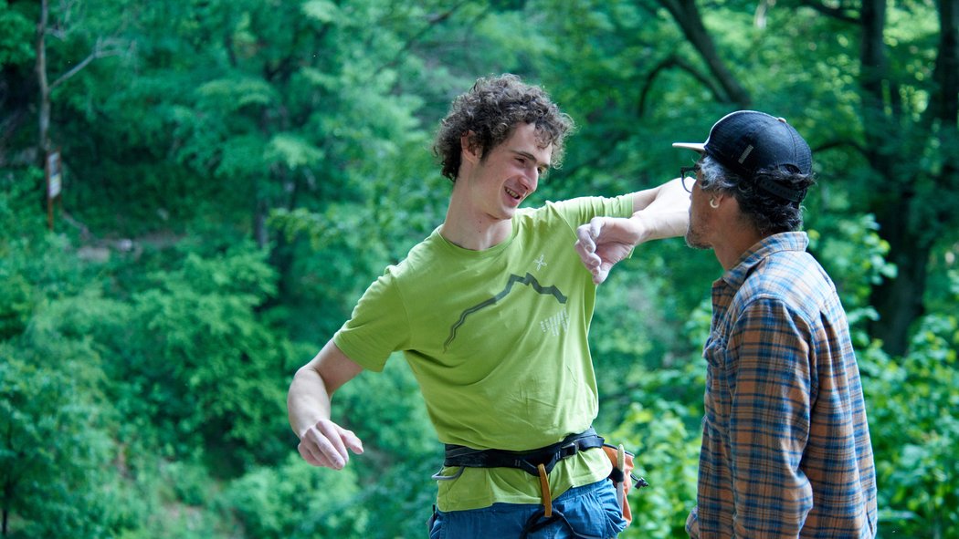 Lezec Adam Ondra