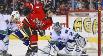 Hudler zářil a táhne Calgary do play off, Michálek dal tři body