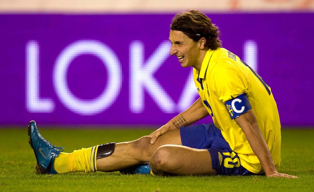 Největší hvězda švédské reprezentace Zlatan Ibrahimovic