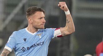 Matějů hrál poločas, Benátky na půdě Lazia srazil střelec Immobile