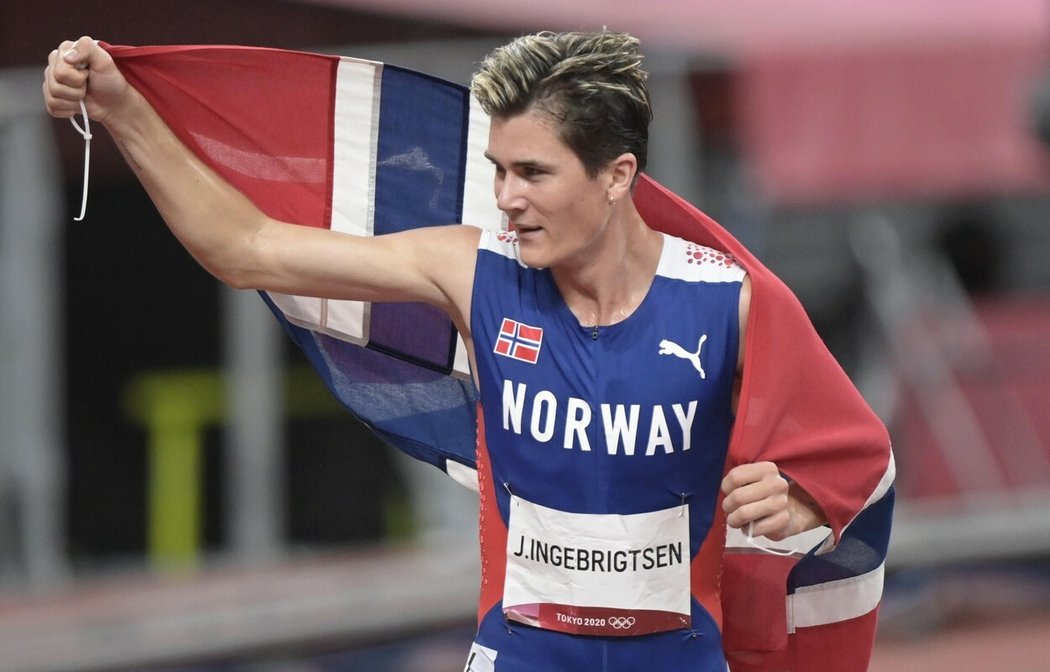 Nor Jakob Ingebrigtsen překonal na Diamantové lize v Oslu evropský rekord v běhu na 1500 m (archivní foto)