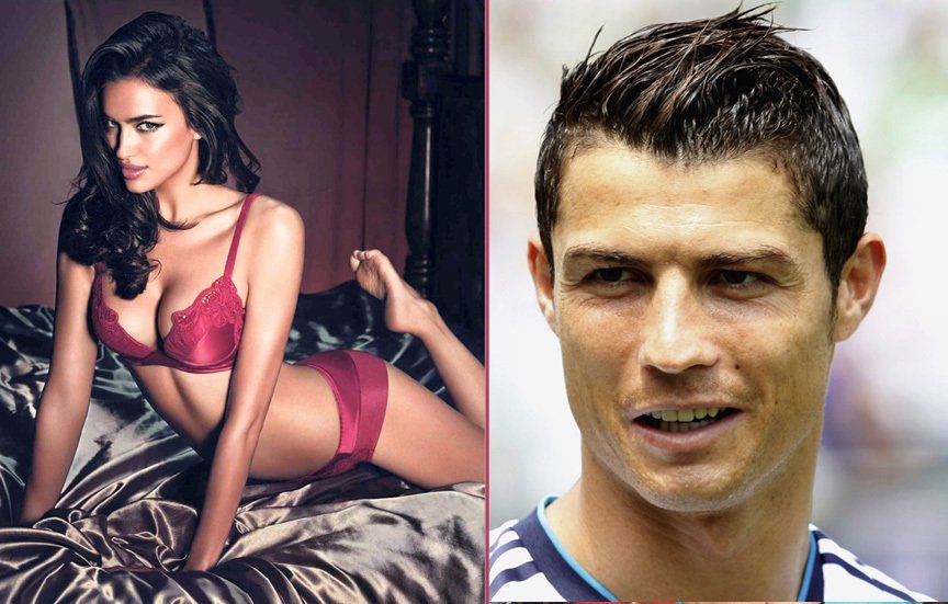 Svůdná Irina a její hřebec Cristiano Ronaldo