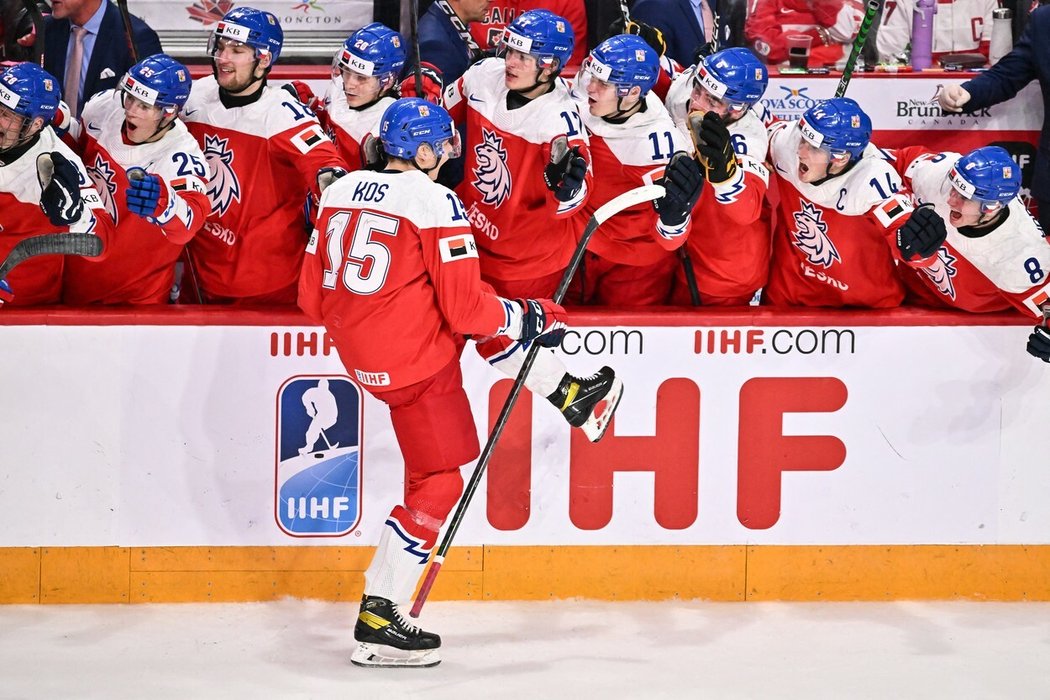 Český hokejový forvard Jakub Kos to tvrdě napálil do mantinelu. Kariéra ale v ohrožení není