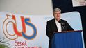 Miroslav Jansta se s ročním zpožděním loučil s ČUS
