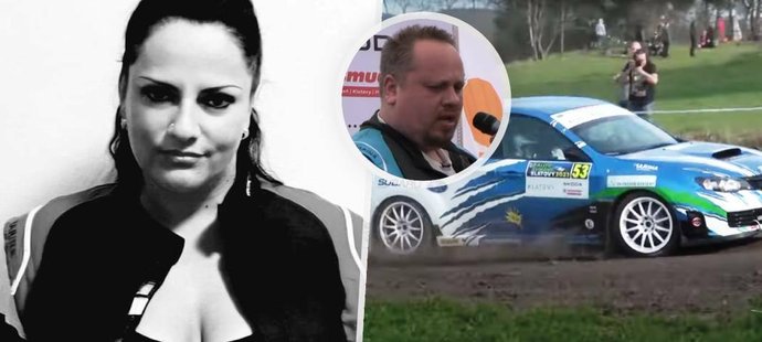 Navigátorka Alena Krejčíková tragicky zemřela po nárazu závodního auta, které řídil její manžel Jaroslav.