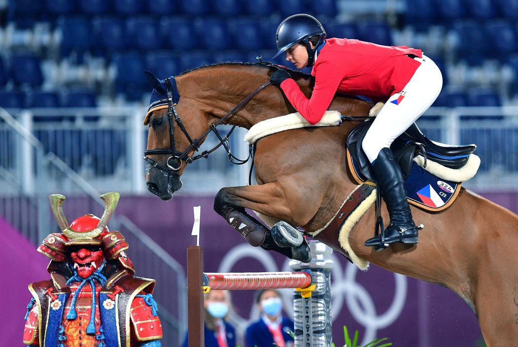 Anna Kellnerová v olympijském závodě