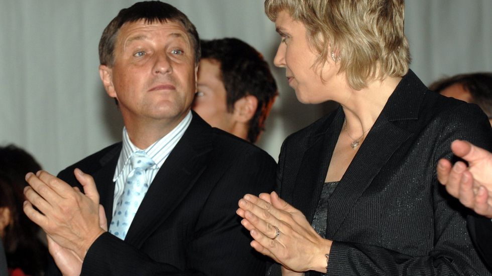 Josef Jindra a Kateřina Neumannová