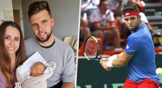 Veselého rodinný triumf: Český tenista se raduje z dalšího potomka!