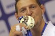Český judista Lukáš Krpálek vybojoval zlato na mistrovství světa a měl z něj ohromnou radost.