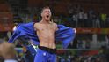Lukáš Krpálek slaví velké vítězství na olympiádě v Riu