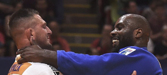 Lukáš Krpálek a Teddy Riner