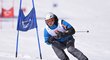 Lukáš Krpálek se zúčastnil republikového mistrovství sportovních novinářů v obřím slalomu