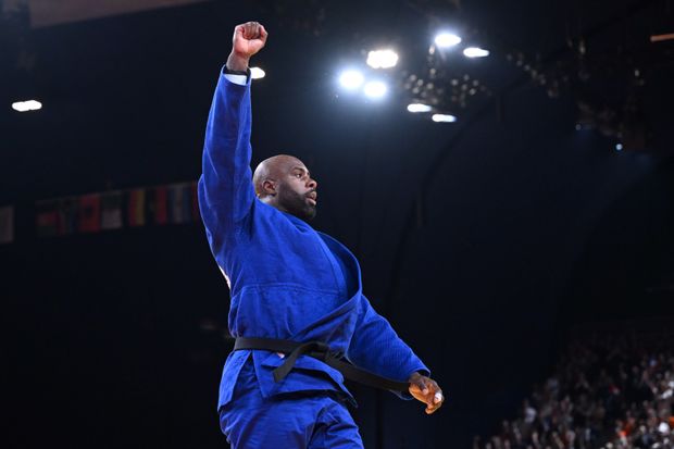 Hvězdný pětatřicetiletý judista Teddy Riner Hvězdný pětatřicetiletý judista Teddy Riner