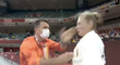 Rumunský kouč Claudiu Pusa před zápasem fackoval svou svěřenkyni