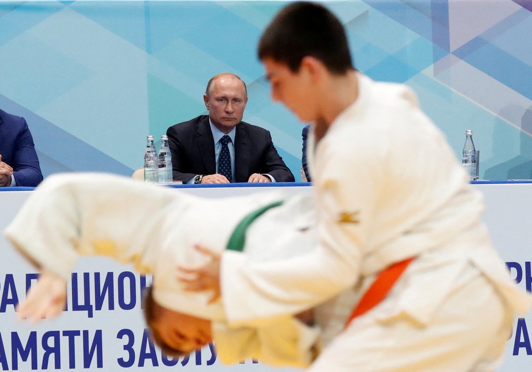 Putin má ke sportu  blízký vztah. Teď ho využívá k propagandě