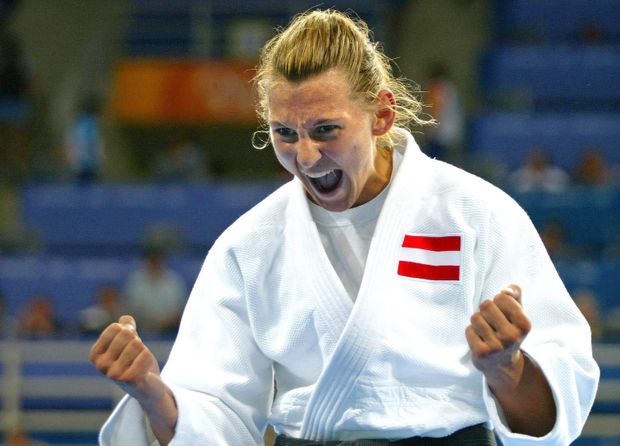 Rakouská judistka Claudia Heillová Rakouská judistka Claudia Heillová