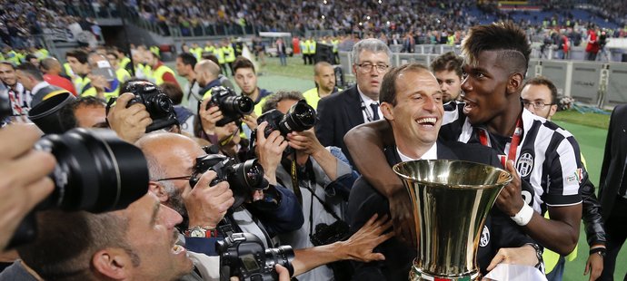 „Je čas, abychom vyhráli treble,“ prohlásil po finále poháru kouč Juventusu Massimiliano Allegri