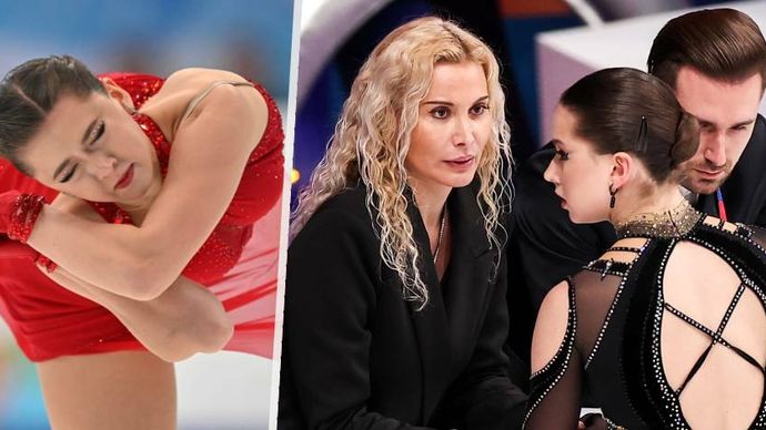 Přísná trenérka Tutberidzeová brání krasobruslařku Valijevovou, která vyfasovala tvrdý trest za doping