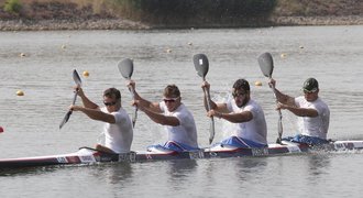 Český čtyřkajak zvládl vstup do MS, postoupil přímo do finále