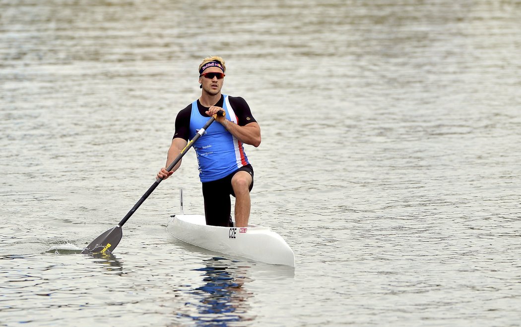 Český kanoista Martin Fuksa, jedna z medailových nadějí olympijských her v Riu