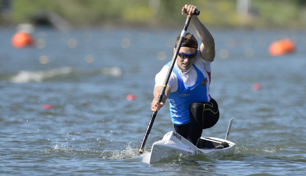 Martin Fuksa dnes vybojoval zlatou medaili