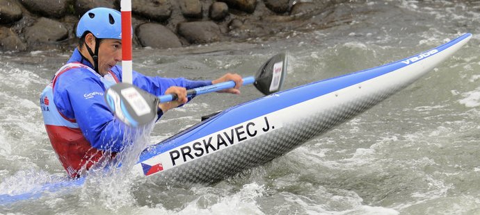 Jiří Prskavec v jednom z nominačních závodů v Liptovském Mikuláši