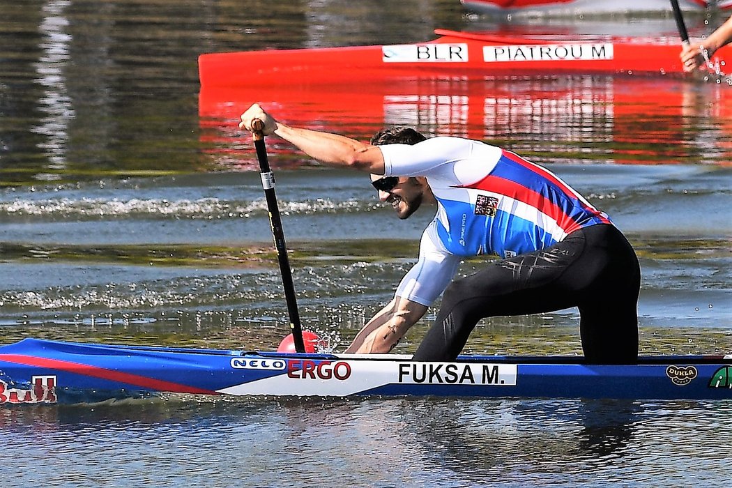 Český kajakář Martin Fuksa dojel na mistrovství světa na třetím místě