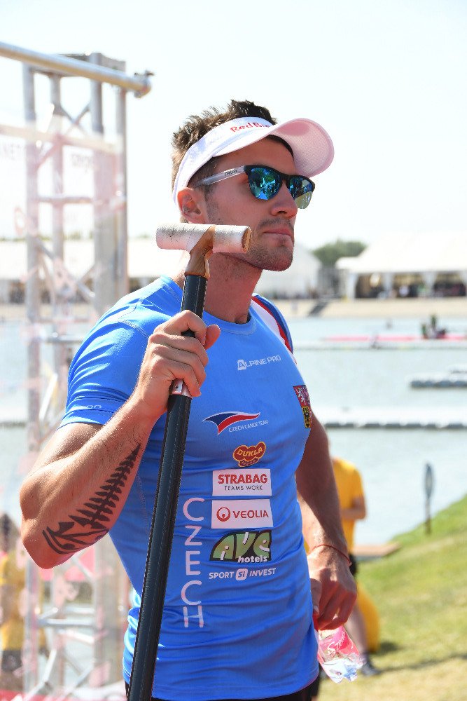 Kanoista Martin Fuksa na mistrovství světa v maďarském Szegedu