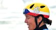 Česká vodní slalomářka Tereza Fišerová ve finálovém závodě na olympiádě v Tokiu