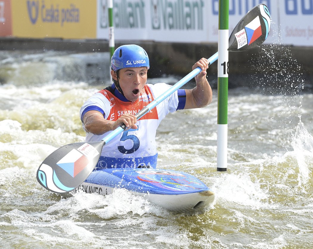 V Troji se dařilo. Bronzový olympijský medailista z Ria de Janeiro Jiří Prskavec ovládl pražský Světový pohár ve vodním slalomu