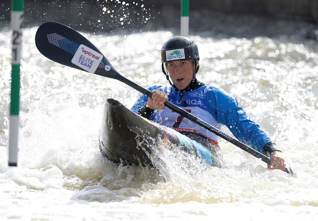 Pro Kateřinu Kudějovou nekončí jen Světový pohár, ale taky studium. A před závodem v Troji má budoucí kariéra v hlavě přednost