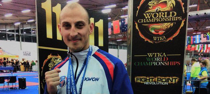 Kickboxer Jan Mudraninec na MS v Itálii vybojoval dvě zlaté medaile
