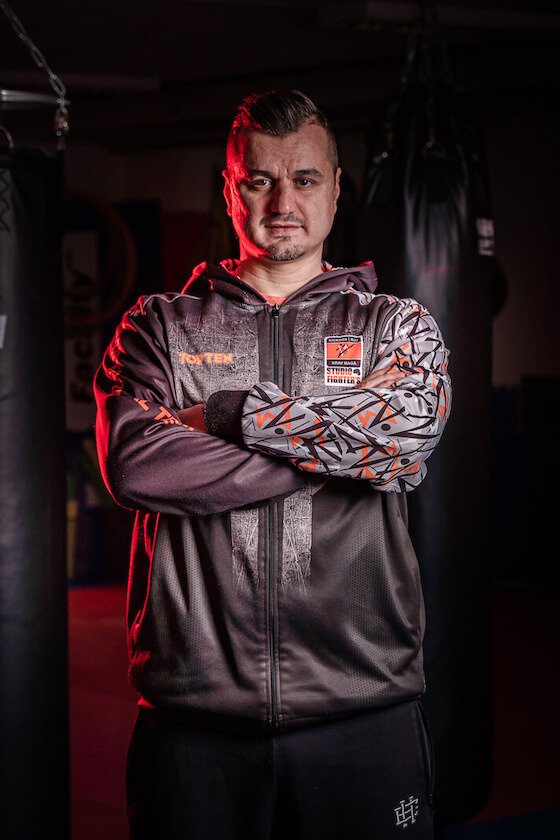 Kickboxerský trenér Martin Zavoral