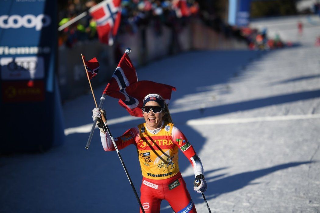 Therese Johaugová potřetí vyhrála prestižní seriál v běhu na lyžích Tour de Ski.