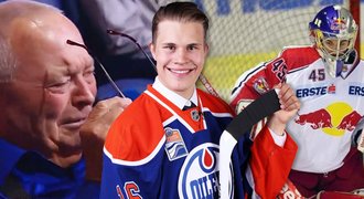 Úlety na draftu NHL: Finský Řezáč, dojatý děda i první Belgičan