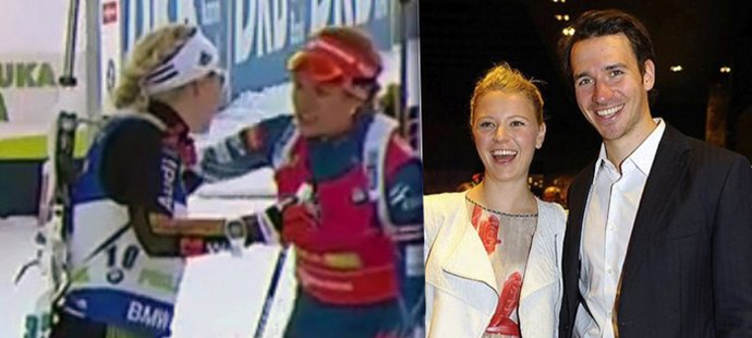 Německý slalomář Felix Neureuther věnoval svou medaili z MS přítelkyni Marii Gössnerové, která měla před časem kolizi s Gabrielou Koukalovou